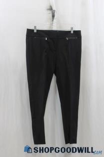 NWT Loft Womens Black Skinny Dress Pants Sz 10