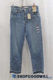 NWT Levi's Women's Blue Wash Straight Leg Jean SZ 10XS