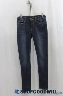 Lucky Brand Womens Dark Blue Skinny Jeans Sz 6