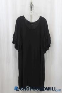 Lane Bryant Women's Black Sheath Dress SZ 22/24