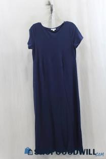 NWT J.Jill Womens Navy T-Shirt Dress Sz PS