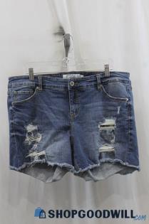 Torrid Women's Blue Denim Short SZ 18