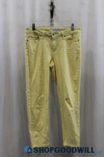 Lucky Brand Women's Yellow Slim Skinny Jean SZ 10