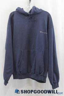 Champion Women's Dark Blue Pullover Hoodie SZ L