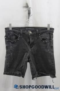 Rock & Republic Women's Black Denim Short SZ 6