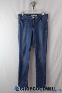 Athleta Women's Dark Blue Skinny Ankle Jean SZ 8