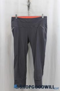 Athleta Women's Grey Capri Leggings SZ 2