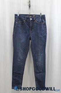 Seven7 Women's Blue Ankle Jeans SZ 10