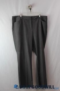 Lane Bryant Women's Graphite Gray Bootcut Dress Pant SZ 24