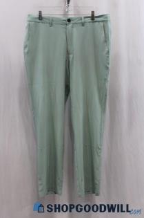 NWT Short Par 4 Women's Green Tech Pant SZ 34x30