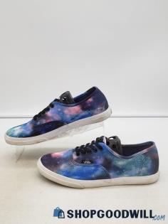 Vans Women's Cosmic Galaxy Multicolor Canvas Sneakers Sz 7