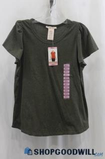 NWT Philosophy Women's Heather Dark Gray T-Shirt SZ S