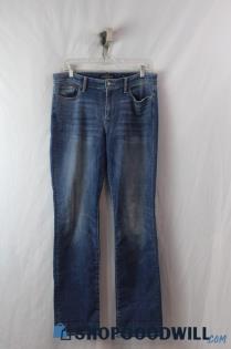 Lucky Brand Women's Blue Straight Leg Jeans SZ14