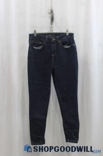 Michael Kors Womens Dark Blue Skinny Jeans Sz 6