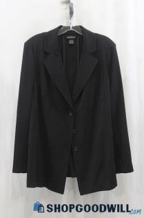 Lane Bryant Womens Black Blazer Sz 14/16