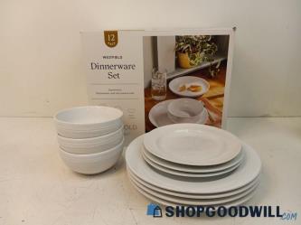 Threshold Westfield Dinnerware 10pc Set White Kitchen Home