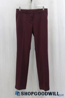 NWT The Limited Women's Purple Dark Maroon Dress Pant SZ 4