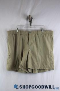 Columbia Beige Tech Hybrid Cargo Shorts sz XXL