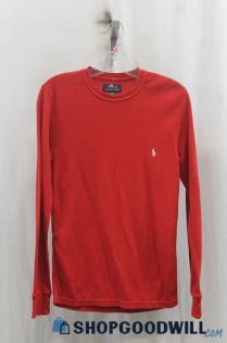 Polo Ralph Lauren Mens Red Sleep Sweatshirt Sz S