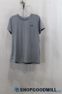 Under Armour Mens Gray Tech Shirt Sz S