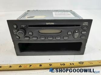 Saturn Model #21025330 AM/FM Radio With CD Player Car Radio Untested