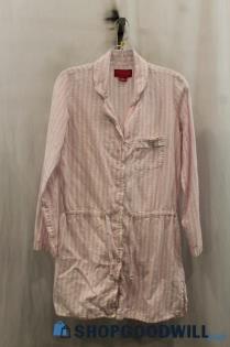 Victoria's Secret Womens Pink/White Striped Robe Sz XS