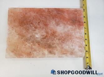 12" X 8" X 1.5" Himalayan Pink Salt Brick Slab Home Decor Kitchen