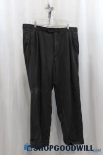 VTG Unbranded Mens Dark Gray Dress Pants Sz 48R