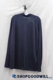 NWT Fanatics Men's Dark Blue 1/4 Zipped Sweaters Sz XL