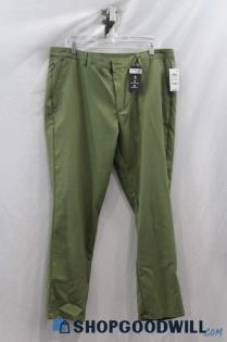 NWT Alfani Men's Green Ankle Pant sz 36x30