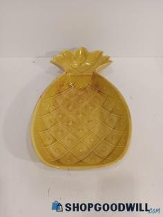 Vintage California Pottery Pineapple Chip and Dip Platter