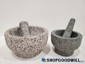 Unbranded  Mortar & Pestle - Large & Small - PICK UP ONLY