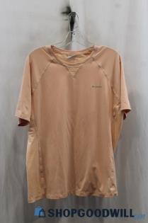 Patagonia Mens Peach Orange Tech Shirt Sz XL