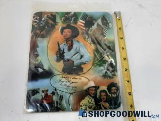 Roy Rogers Collage Mouse Pad 9" x 8" Like New