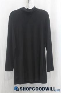 NWT Chico's Women's Black Sweater Dress SZ L