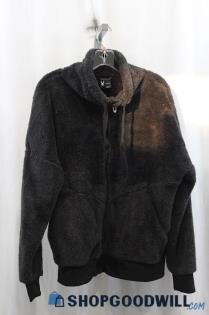 Spyder Women's Black Fleece Full Zip Sweater SZ L