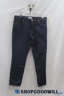 LOFT Womens Dark Wash Skinny Jean Sz 31