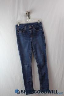 Seven7 Women's Blue Skinny Jeans SZ 6