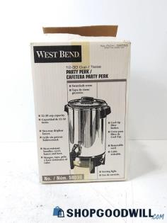 West Bend 12 - 30 Cup Party Perk Coffee Maker