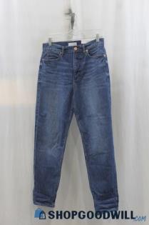 NWT Loft Womens Blue Washed Slim Ankle Jeans Sz 2