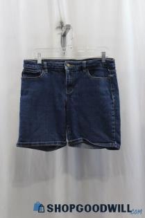 Michael Kors Women's Blue Denim Short SZ 8