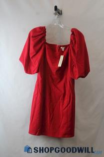 NWT Francesca's Woman's Red Dress sz M