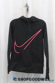 Nike Womens Black/Pink Hoodie Sz S