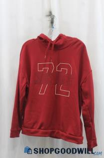 Nike Mens Red Graphic Hoodie Sz M