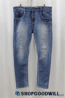 TOG Women's Blue Wash Straight Leg Jean SZ 38