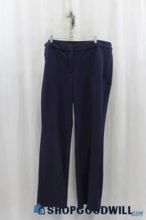 NWT Lane Bryant Womens Navy Flare Dress Pants Sz 24