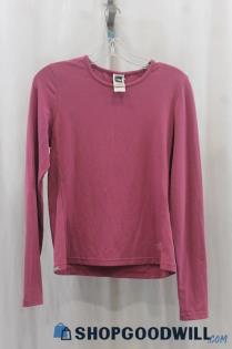 The North Face Womens Purple LS Shirt Sz M