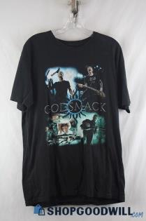 Godsmack 2019 When Legends Rise Black Tour Graphic T-Shirt sz L