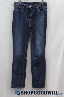 Silver Jeans Women's Blue Medium Washed Skinny Jean sz 31