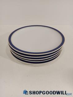 5pc Crown Porcelain Prestige Plates